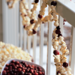 DIY Cranberry Popcorn Garland | Mountain Cravings