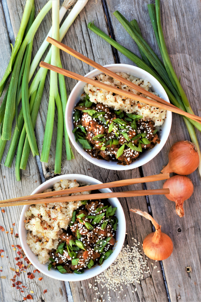 Lighter Honey Sesame Chicken - Mountain Cravings