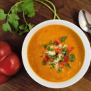 Sweet Potato Coconut Crab Soup | Mountain Cravings